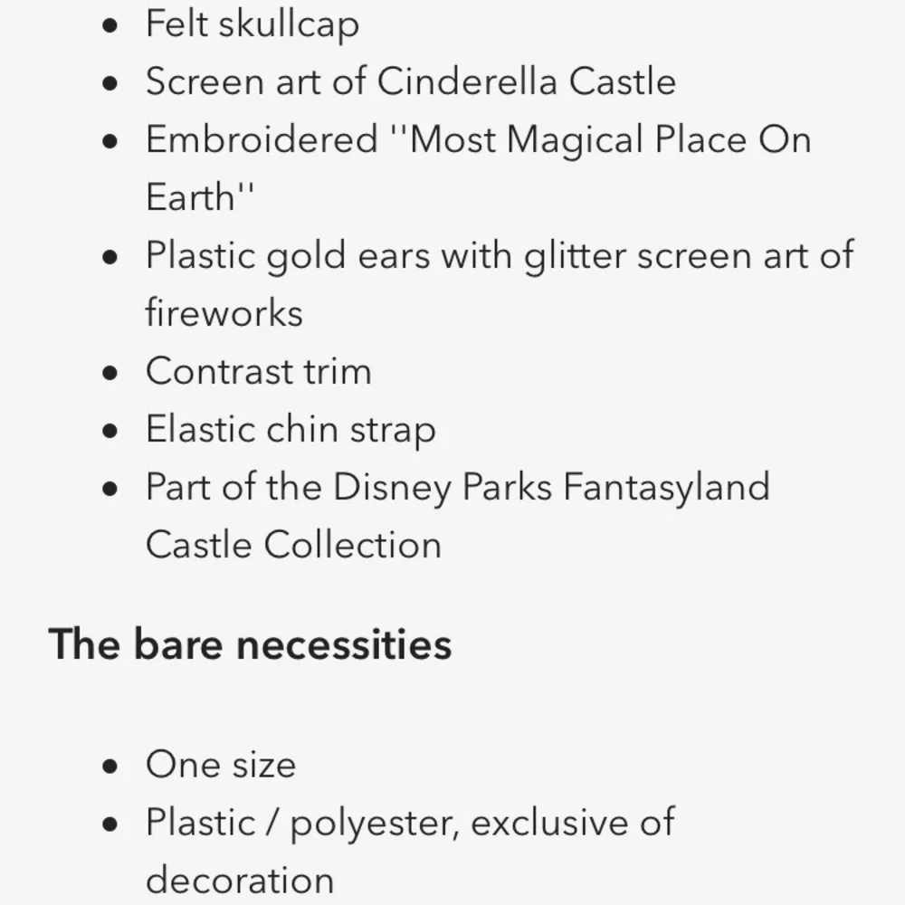 Walt Disney World Cinderella Castle Mickey Ears